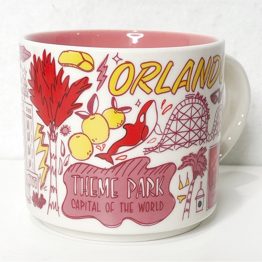Starbucks Orlando Been There Series Across The Globe Collection Coffee Mug City - Picture 4 of 8